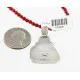 Handmade Certified Authentic Navajo .925 Sterling Silver Natural Spiny Oyster And Turquoise Native American Necklace 15908