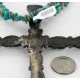 Handmade Certified Authentic Cross Navajo .925 Sterling Silver Turquoise Native American Necklace 24111 Handmade Certified Authentic Cross Navajo .925 Sterling Silver Turquoise Native American Necklace 24111