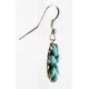 Handmade Certified Authentic Navajo .925 Sterling Silver Natural Turquoise Set Native American Necklace Earrings 15749-17945 Handmade Certified Authentic Navajo .925 Sterling Silver Natural Turquoise Set Native American Necklace Earrings 15749-17945