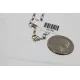Handmade Certified Authentic Navajo .925 Sterling Silver Natural Turquoise Set Native American Necklace Earrings 15749-17945 Handmade Certified Authentic Navajo .925 Sterling Silver Natural Turquoise Set Native American Necklace Earrings 15749-17945