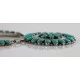 Handmade Certified Authentic Navajo .925 Sterling Silver Natural Turquoise Set Native American Necklace Earrings 15749-17945 Handmade Certified Authentic Navajo .925 Sterling Silver Natural Turquoise Set Native American Necklace Earrings 15749-17945
