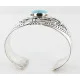 Native American Certified Authentic Navajo .925 Sterling Silver Turquoise Bracelet 12466 Native American Certified Authentic Navajo .925 Sterling Silver Turquoise Bracelet 12466