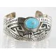 Native American Certified Authentic Navajo .925 Sterling Silver Turquoise Bracelet 12466 Native American Certified Authentic Navajo .925 Sterling Silver Turquoise Bracelet 12466
