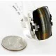 .925 Sterling Silver Handmade Certified Authentic Navajo TIGERS EYE Native American Ring 12579 .925 Sterling Silver Handmade Certified Authentic Navajo TIGERS EYE Native American Ring 12579