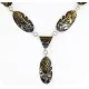 Handmade Certified Authentic Kokopelli Navajo .925 Sterling Silver and 12kt Gold Filled Set Native American Necklace and Bracelet 15870-12591 Handmade Certified Authentic Kokopelli Navajo .925 Sterling Silver and 12kt Gold Filled Set Native American Necklace and Bracelet 15870-12591