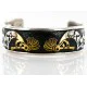 Handmade Certified Authentic Kokopelli Navajo .925 Sterling Silver and 12kt Gold Filled Set Native American Necklace and Bracelet 15870-12591 Handmade Certified Authentic Kokopelli Navajo .925 Sterling Silver and 12kt Gold Filled Set Native American Necklace and Bracelet 15870-12591