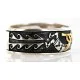 Handmade Certified Authentic Kokopelli Navajo .925 Sterling Silver and 12kt Gold Filled Set Native American Necklace and Bracelet 15870-12591 Handmade Certified Authentic Kokopelli Navajo .925 Sterling Silver and 12kt Gold Filled Set Native American Necklace and Bracelet 15870-12591