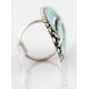 Handmade Certified Authentic Petit Point Zuni Signed by AVN .925 Sterling Silver Natural Turquoise Native American Ring 17904 Handmade Certified Authentic Petit Point Zuni Signed by AVN .925 Sterling Silver Natural Turquoise Native American Ring 17904