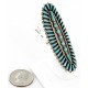 Handmade Certified Authentic Petit Point Zuni Signed by AVN .925 Sterling Silver Natural Turquoise Native American Ring 17904 Handmade Certified Authentic Petit Point Zuni Signed by AVN .925 Sterling Silver Natural Turquoise Native American Ring 17904