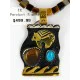 12kt Gold Filled And .925 Sterling Silver Handmade Bear Wave Certified Authentic Navajo Natural Turquoise and Tigers Eye Native American Necklace 24146 12kt Gold Filled And .925 Sterling Silver Handmade Bear Wave Certified Authentic Navajo Natural Turquoise and Tigers Eye Native American Necklace 24146