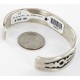 Certified Authentic Navajo .925 Sterling Silver Signed and Emerson Native American Bracelet 12454