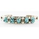 Handmade Certified Authentic Navajo .925 Sterling Silver Natural Turquoise Native American Bracelet 12755-4