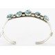 Handmade Certified Authentic Navajo .925 Sterling Silver Natural Turquoise Native American Bracelet 12755-4 Handmade Certified Authentic Navajo .925 Sterling Silver Natural Turquoise Native American Bracelet 12755-4