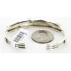 Handmade Certified Authentic Navajo .925 Sterling Silver Natural Turquoise Native American Bracelet 12755-1 Handmade Certified Authentic Navajo .925 Sterling Silver Natural Turquoise Native American Bracelet 12755-1