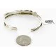 Handmade Certified Authentic Navajo .925 Sterling Silver Natural Turquoise Native American Bracelet 12755-2 Handmade Certified Authentic Navajo .925 Sterling Silver Natural Turquoise Native American Bracelet 12755-2