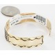 Handmade Certified Authentic Navajo Pure .925 Sterling Silver and Brass Native American Bracelet 12760-1
