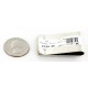 Handmade Certified Authentic Nickel Natural Turquoise Native American Money Clip 11237 Handmade Certified Authentic Nickel Natural Turquoise Native American Money Clip 11237