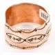 Handmade Horse Certified Authentic Navajo Pure Copper Native American Bracelet 12771 Handmade Horse Certified Authentic Navajo Pure Copper Native American Bracelet 12771