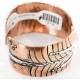 Handmade Certified Authentic Navajo Pure .925 Sterling Silver and Copper Native American Bracelet 371202322570 All Products 371202322570 371202322570 (by LomaSiiva)