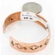 Handmade Horse Certified Authentic Navajo Pure Copper Native American Bracelet 12773-1 Handmade Horse Certified Authentic Navajo Pure Copper Native American Bracelet 12773-1