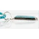 Handmade Certified Authentic Navajo .925 Sterling Silver Natural Turquoise Native American Necklace 15082