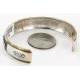 12kt Gold Filled and .925 Sterling Silver Handmade Storyteller Certified Authentic Navajo Turquoise Native American Bracelet 12638 12kt Gold Filled and .925 Sterling Silver Handmade Storyteller Certified Authentic Navajo Turquoise Native American Bracelet 12638