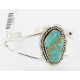 Handmade Certified Authentic Navajo .925 Sterling Silver Natural Turquoise Native American Bracelet 12654-00