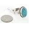 Handmade Certified Authentic Navajo .925 Sterling Silver Natural Turquoise Native American Ring  12521