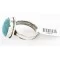 Handmade Certified Authentic Navajo .925 Sterling Silver Natural Turquoise Native American Ring  12521