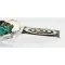 12kt Gold Filled .925 Sterling Silver Handmade Certified Authentic Navajo Pendant Turquoise Native American Necklace 24342-1