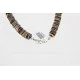 Certified Authentic 3 Strand Navajo .925 Sterling Silver 12kt Gold Filled Twisted Turquoise Native American Necklace 750134