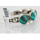 Certified Authentic Navajo .925 Sterling Silver Turquoise 12714