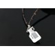 Navajo .925 Sterling Silver Graduated Heishi and Natural Turquoise Native American Necklace 750166