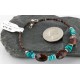 Certified Authentic Navajo Turquoise and Jasper Native American WRAP Bracelet 12742-3 Certified Authentic Navajo Turquoise and Jasper Native American WRAP Bracelet 12742-3