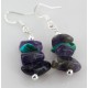 Certified Authentic Navajo .925 Sterling Silver Hooks Natural Turquoise Amethyst Native American Earrings 18068 Certified Authentic Navajo .925 Sterling Silver Hooks Natural Turquoise Amethyst Native American Earrings 18068