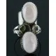 Handmade Certified Authentic Navajo .925 Sterling Silver Mother of Pearl Native American Ring 16971 Handmade Certified Authentic Navajo .925 Sterling Silver Mother of Pearl Native American Ring 16971