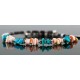 Certified Authentic Navajo Turquoise and Heishi Native American WRAP Bracelet 12716