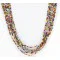 Certified Authentic 8 Strand Bead Navajo .925 Sterling Silver Turquoise and Coral and Blue Agate Native American Necklace 15991 Certified Authentic 8 Strand Bead Navajo .925 Sterling Silver Turquoise and Coral and Blue Agate Native American Necklace 15991