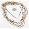 Certified Authentic 8 Strand Bead Navajo .925 Sterling Silver Turquoise and Coral and Blue Agate Native American Necklace 15991 Certified Authentic 8 Strand Bead Navajo .925 Sterling Silver Turquoise and Coral and Blue Agate Native American Necklace 15991