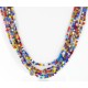 Certified Authentic 8 Strand Navajo .925 Sterling Silver Beaded Native American Necklace 15990 Certified Authentic 8 Strand Navajo .925 Sterling Silver Beaded Native American Necklace 15990