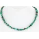 Certified Authentic Navajo .925 Sterling Silver and Turquoise Native American Necklace 15994-2