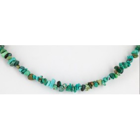 Certified Authentic Navajo .925 Sterling Silver and Turquoise Native American Necklace 15994-2 Certified Authentic Navajo .925 Sterling Silver and Turquoise Native American Necklace 15994-2