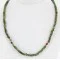 Certified Authentic Navajo .925 Sterling Silver Turquoise Coral Native American Necklace 15781