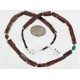 Certified Authentic Navajo .925 Sterling Silver Turquoise Jasper Native American Necklace 15995 Certified Authentic Navajo .925 Sterling Silver Turquoise Jasper Native American Necklace 15995