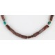 Certified Authentic Navajo .925 Sterling Silver Turquoise Jasper Native American Necklace 15995 Certified Authentic Navajo .925 Sterling Silver Turquoise Jasper Native American Necklace 15995