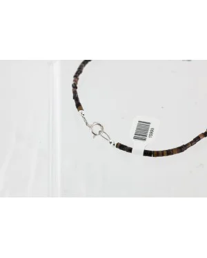Certified Authentic Navajo .925 Sterling Silver Turquoise JASPER Quartz Hematite Native American Necklace 15999 Certified Authentic Navajo .925 Sterling Silver Turquoise JASPER Quartz Hematite Native American Necklace 15999