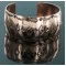 Handmade Certified Authentic Navajo Handstamped Copper Native American Bracelet 12700-5 Handmade Certified Authentic Navajo Handstamped Copper Native American Bracelet 12700-5