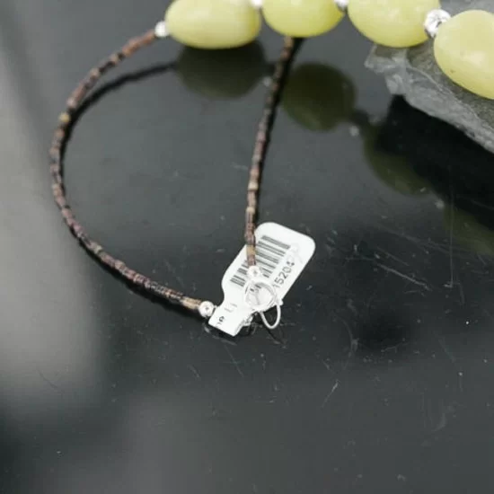 Arrowhead $250 Certified Authentic Navajo .925 Sterling Silver Natural Turquoise Agate Jasper Native American Necklace 390728870595
