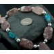 ArrowheadCertified Authentic Navajo .925 Sterling Silver Turquoise, Jasper Native American Necklace 370840033806