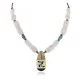 Bird Certified Authentic Navajo .925 Sterling Silver Inlay Natural Turquoise Mother of Pearl Pink Quartz Hematite Native American Necklace 750108-51 Bird Certified Authentic Navajo .925 Sterling Silver Inlay Natural Turquoise Mother of Pearl Pink Quartz Hematite Native American Necklace 750108-51